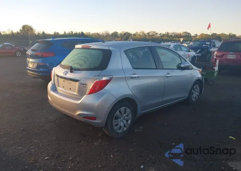 2014 Toyota Yaris Le (Tmc/Cbu Plant) из США, поврежденный, VIN JTDKTUD38ED579427